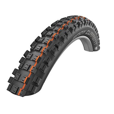 Schwalbe Eddy Current Rear Tire - 29 x 2.6, Tubeless, Folding, Black, Evolution, SuperGravity, Addix Soft