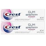 Crest Pro Health Gum and Sensitivity Toothpaste for Sensitive Teeth, Soft Mint, Travel Size 0.85 oz (24g)- Pack of 2