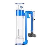 IOAOI Hang On Back Protein Skimmer for Saltwater Aquariums up to 70 Gallons, HOB, External, DC Water Pump, Not for Rimmed