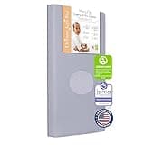 Dream On Me Snuggles Extra Firm Baby Crib Mattress, Greenguard Gold and JPMA Certified Crib Mattress, Fits All Portable & Mini Cribs, Waterproof Vinyl Cover, 10 Years Limited Warranty