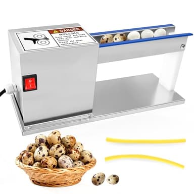 ExGizmo Electric Quail Egg Peeler,28w Quail Egg Peeling Machine,150RPM Boiled Quail Eggs Sheller with Pure Copper Motor,Portable Egg Peeler for Boiled Quail Eggs for Household Commercial Use