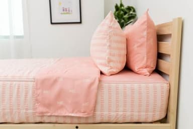 Beddy's Ballerina Theme Durable Zipper Bedding for Kids - Bed in a Bag - Pink Ballet Shoe Sheets & Comforter - Includes Pillowcase & Sham - Easy to Make & Wash - Twin