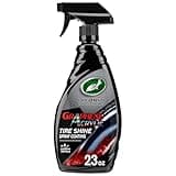 Turtle Wax 53733 Hybrid Solutions Graphene Acrylic Tire Shine Spray Coating, No Sling Tire Dressing, Long Lasting Deep Black Shine, UV Protection and Dirt Repellant, 23 oz. (Pack of 1)