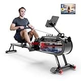 HARISON Water Rowing Machine for Home Use, Rower Machine for Home Workout with Tablet Holder and Comfortable Seat, 350LBS Weight Capacity
