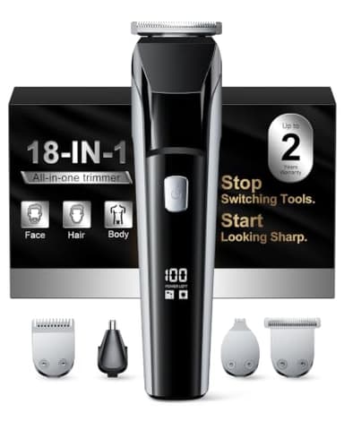 YGZ Beard Trimmer for Men, Electric Razor Hair Clippers for Men, Gifts