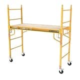 MetalTech Scaffolding Platform, Bakers Scaffold Ladder Roofing Equipment, 6 ft