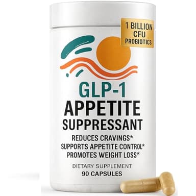 GLP-1 Supplement & Weight Loss - Detox +Probiotics for Women & Men - Berberine, Apple Cider Vinegar, Fat Burner Day & Night + Appetite Suppressant | Lab Tested Supplement - 90 Veggie Capsules