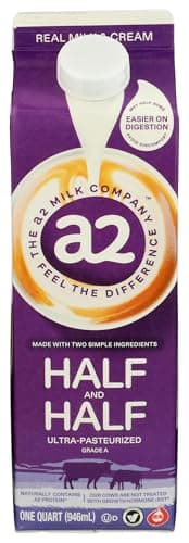 A2 MILK Half & Half, 1 QT