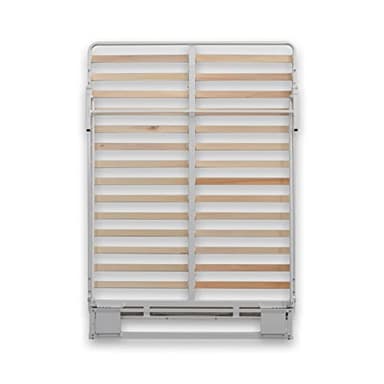 Wilding Wallbeds Deluxe Murphy Bed Frame (Queen) Vertical Wallbed, Powder-Coated Steel Frame for Folding Cabinet, Pull-Out Bed, Hidden Bed