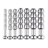 FST Urethral Dilators Training Set Catheter Sounds Penis Plug for Men Urethral Stimulation Masturbation (7 Pieces)
