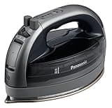 Panasonic NI-WL707-H Cordless Steam W Head Iron, Dark Gray