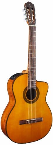 Takamine 6 String Solid-Body Electric Guitar, Right Handed, Natural (GC1CENAT),medium