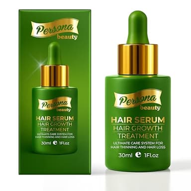 Hair Growth Serum – Advanced Biotin with Caffeine, Peptides, Botanical Extract for Thicker, Fuller, Longer Hair, Reduces Hair Thinning, Hair Regrowth Tonic, Hair Loss Treatment for Men & Women, 30ml