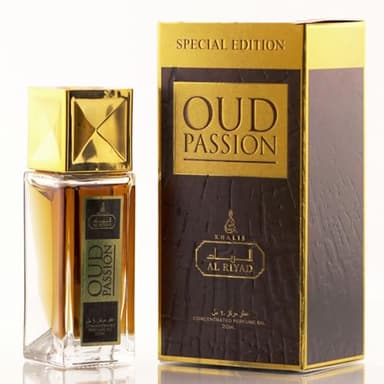 Maison d’Orient Oud Passion Gourmand Oriental Perfume Oil Roll‑On 20 mL — Rich Edible Vanilla & Oud Blend, Alcohol‑Free Unisex Attar, Vegan Long‑Lasting Travel Mini for Women & Men