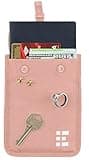 Hidden Bra Wallet - Travel Pouch and Secret Pocket for Passport, Money, Credit Cards - Undercover Stash for All Bra Sizes - Secure, Comfortable, Machine Washable - Pink