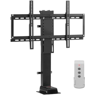 VEVOR Motorized TV Lift Stroke Length 39.4 Inches Motorized TV Mount Fit for 32-70 Inch TV Lift with Remote Control Height Adjustable 28.74-68.11 Inch,Load Capacity 154 Lbs