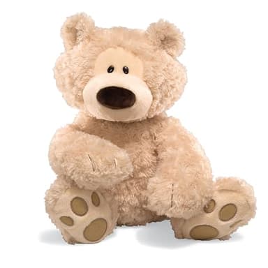 GUND Philbin Classic Teddy Bear, Premium Stuffed Animal for Ages 1 and Up, Beige, 18”