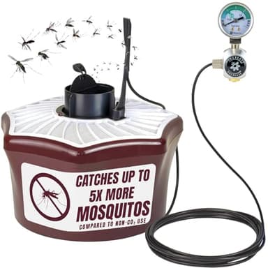 Biogents Mosquitaire Outdoor Mosquito Trap with CO₂ Booster & Sweetscent Lure | Eco-Friendly, Pesticide-Free, Pet-Safe Repellent Alternative | Electric Catcher for Comprehensive Mosquito Control