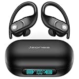 Wireless Earbuds Bluetooth Headphones 130Hrs Playtime with 2500mAh Wireless Charging Case LED Diaplay Hi-Fi Waterproof Over Ear Earphones for Sports Running Workout Gaming