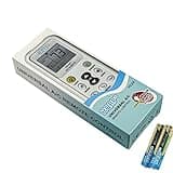 HQRP Universal A/C Remote Control Compatible with LG Panasonic Sharp Samsung Fujitsu Gree Guangda Guqiao Haier Helton Hemilton Hicon Hisense Hitachi Air Conditioner/Fahrenheit displaying