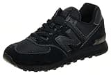 New Balance Men's 574 Core Sneaker, Black/Black, 9