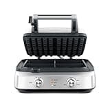 Breville Smart Waffle Maker BWM604BSS, 4 Slice