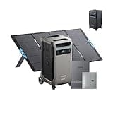 Anker SOLIX F3800 Plus Portable Power Station with Home Power Panel and 400W Solar Panel, 3840Wh, 6000W AC Output, Generators for Home Use, 3,200W Solar Input, for Power Outages and Emergencies