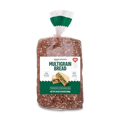 Amazon Grocery, Multigrain Bread, 24 Oz (Previously Amazon Fresh Brand, Packaging May Vary)