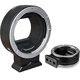 EF-EOS R Lens Mount Adapter for Canon EF/EF-S Lens Compatible with EOS R, RF RP R3 R5 R6 R7 R8 R10 R50 Cameras, Auto-Focus Lens Converter Control Ring EF to EOS R RF Mount Adapter