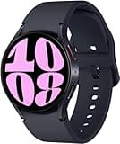 SAMSUNG Galaxy Watch 6 (40mm, WiFi + 4G LTE) 1.3" Super AMOLED Smartwatch GPS Bluetooth, Fully Unlocked w/Sleep Coaching, Water Resistant, BP Monitor R935U (w/Fast Charger Cube, Graphite) (Renewed)