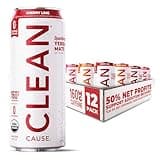 CLEAN Cause Zero Calorie Zero Sugar Yerba Mate Variety Pack, Organic Energy Drink Alternative (16oz cans, 12-Pack Case) Zero sugar, Keto Friendly, 160mg Caffeine, Better Alternative to Energy Drinks