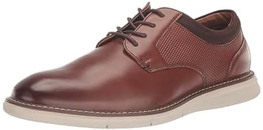 Nunn Bush Men's Chase Plain Toe Oxford Contemporary Lace Up, Black Multi 7 Medium