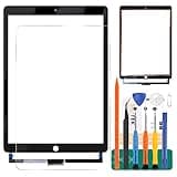 for iPad Pro 12.9 Screen Replacement A1670 for iPad Pro 12.9 2017 Screen Replacement for iPad Pro 12.9 2nd Gen Digitizer Touch Screen Replacement A1671 A1821 (No LCD Display) (Black)