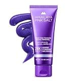 HIMALAYA PINKSALT Purple Whitening Toothpaste, 3.5oz - Deep Stain Remover Toothpaste for Coffee Lovers, Helps Remove Tea and Wine Stains, Plaque Remover for Teeth, Tone Up with Fluoride, Vanilla Mint