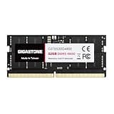 【DDR5 RAM】 GIGASTONE 32GB DDR5 4800MHz PC5-38400 CL 40-40-40-77 1.1V SODIMM 262 Pin Unbuffered Non ECC High Performance Notebook Laptop Memory Upgrade