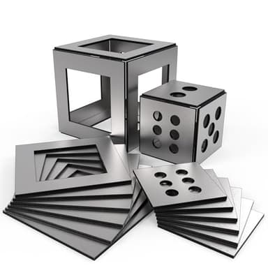 WelderElite 12-Piece Welding Practice Coupons Steel, 17 Gauge Thickness, Comprehensive Welding Training Kit, Enhancement Welding Skill Steel