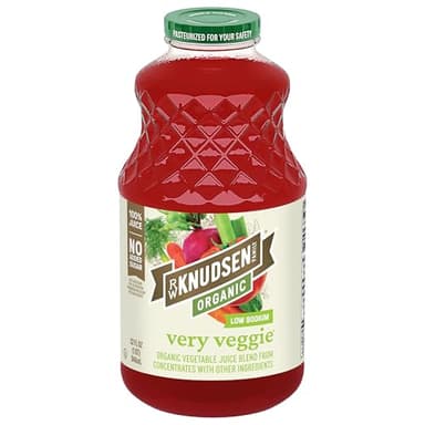 R.W. Knudsen Organic Very Veggie Low Sodium Vegetable Juice Blend, 32 Ounces