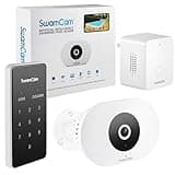 SwamCam Pool Alarm Camera - ASTM F2208 Certified - Wifi + App Operated Pool Alarms for Inground Pools and Above Ground - Sounds Onsite, In Home & Phone BEFORE Child Enters Pool - View Remotely Anytime