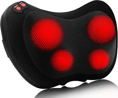 Papillon Mothers Day Gifts for Mom, Back Massager with Heat,Shiatsu Neck Massager Pillow for Back,Neck,Shoulder,Foot & Lower Back Pain Relief,Relaxation Gifts for Women/Mom/Fathers Day