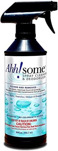 Ahh-Some Hot Tub & Spa Shell Cleaner | Removes Gunk and Grime from Hot Tub Cover, Shell, Surface | Hot Tub Maintenance & Cleaning Chemicals | Foam Free Spray Cleaner 16 oz