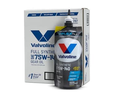 Valvoline Flexfill SAE 75W-140 Full Synthetic Gear Oil 1 QT, Case of 4