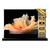 NothingProjector Projector Screen, 100 inch 4K UHD, Ambient Ceiling Light Rejecting ALR, Motorized Floor Rising Standing, 16:9, Projection for Ultra Short Throw Projectors, No Installation