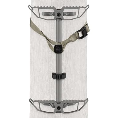 CVLIFE 4-Pack Climbing Sticks, Extra Wide Non-Slip Climbing Sticks for Hunting， Hunting Climbing Steps with Quick-Detach Stackable Design, Aluminum Alloy Lightweight Tree Stand Climbing Cticks