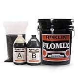 Roklin Systems, Inc. - FloMix Rapid Asphalt Repair, Quick-Drying Spall, Floor & Asphalt Crack Filler, Simple-to-Apply Driveway Sealer (Black, 5 Gallon Kit)