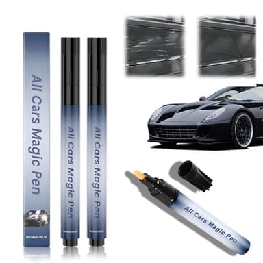 2PCS Car Scratch Remover, Magic Car Scratch Removal Pen, All Cars Magic Pen for Car Scratches, Quick Fix Car Scratch Repair, Car Paint Pen, Works for All Color