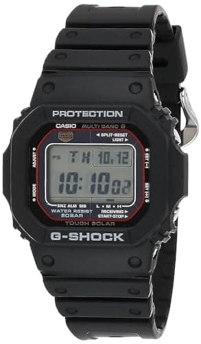 Casio G-Shock GW-M5610U-1 Men's Solar Black Resin Sport Watch