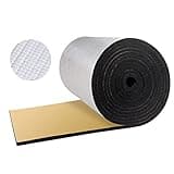 Heat Sound Deadening Insulation Mat-394mil 16.36sqft Car Sound Deadening Mat,Automobile Insulation Sound Deadener for Car Hood Trim Roof Door (394mil/ 40"x60"(16.36sqft))
