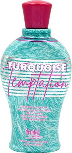 Devoted Creations Turquoise Temptation Indoor and Outdoor Tanning Lotion 12.25 oz