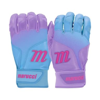 MARUCCI PWR Fade Youth Batting Glove Light Purple/Columbia, YM