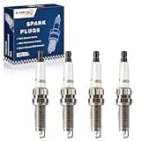 Iridium Platinum Spark Plugs 4 Pack 97506 SILZKBR8D8S Fits for BMW 320i 328i 428i 528i xDrive GT X1 X3 X4 X5 Z4 2012 2013 2014 2015 2016 L4 2.0L